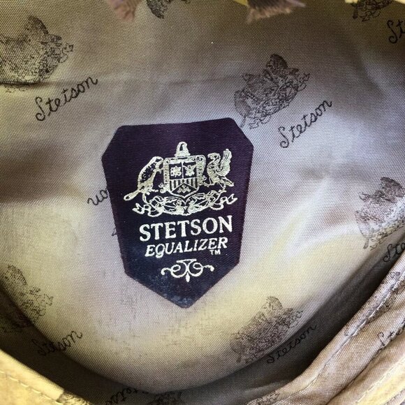 VTG STETSON EQUALIZER Wool Blend Cabbie Hat Men's SMALL Newsboy Gatsby Cap​​ - Picture 5 of 7